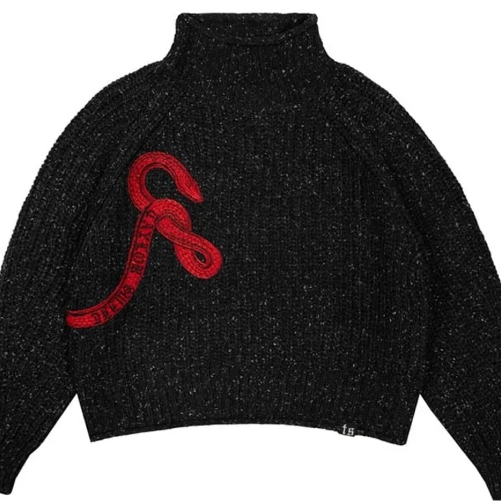 Taylor Swift Reputation mock neck sweater